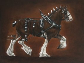 Clydesdale Painting